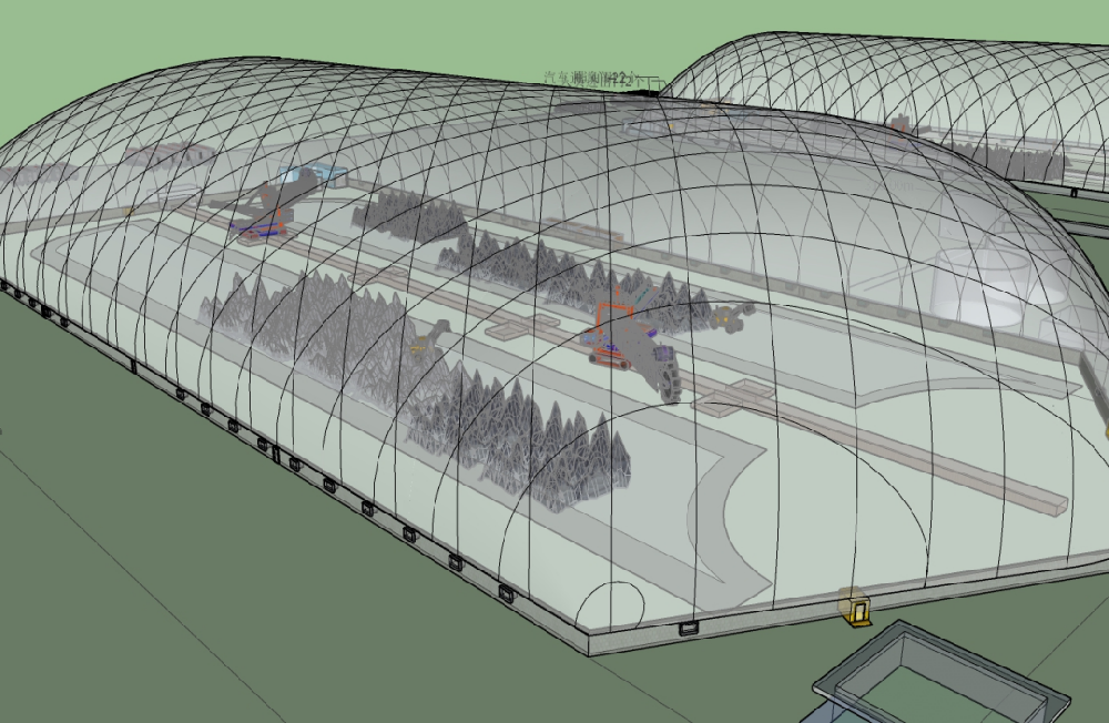 新疆大黄山鸿基焦化有限责任公司精煤场和原煤场气膜封闭项目